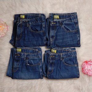 Bundle 4 Old Navy Straight Leg Husky Jeans